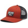 Columbia Unisex Adult PFG Logo Mesh Ball Cap(White/Stone Green Camo Patch)