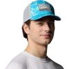 Columbia Unisex Camo Mesh Ball Cap(Blue Echo Seamoss Print)