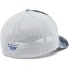Columbia Unisex Camo Mesh Ball Cap(Cool Grey/Deepwaters Camo)