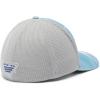 Columbia Unisex Camo Mesh Ball Cap(Crushed Blue Obsidian Print)