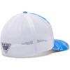 Columbia Unisex Camo Mesh Ball Cap(Harbor Blue Contour Fish Print)