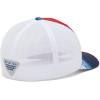Columbia Unisex Camo Mesh Ball Cap(Red Spark Deepsea Fade)