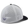 Columbia Unisex PFG Fischflagge Mesh Ballkappe – Hoch Cap(Black/Cool Grey)