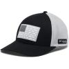 Columbia Unisex PFG Fischflagge Mesh Ballkappe – Hoch Cap(Black/Cool Grey)