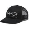 Columbia Unisex PFG Fischflagge Mesh Ballkappe – Hoch Cap(Black/Silver Pfg)