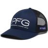 Columbia Unisex PFG Fischflagge Mesh Ballkappe – Hoch Cap(Collegiate Navy/White Pfg)