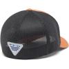 Columbia Unisex PFG Fischflagge Mesh Ballkappe – Hoch Cap(Dusty Orange/Shark/Us Fish Flag)
