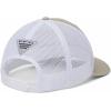 Columbia Unisex PFG Fischflagge Mesh Ballkappe – Hoch Cap(Fossil/White/Fish Flag)