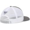 Columbia Unisex PFG Fischflagge Mesh Ballkappe – Hoch Cap(Titanium/White)