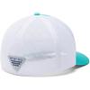 Columbia Unisex PFG Fischflagge Mesh Ballkappe – Hoch Cap(Turquoise/Offshore Slam Flag)