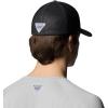 Columbia Unisex-Adult PFG Leather Fish Flag Mesh Ball CapCap(Cypress/Shark)