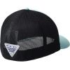 Columbia Unisex-Adult PFG Leather Fish Flag Mesh Ball CapCap(Gulf Stream/Black)