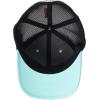 Columbia Unisex-Adult PFG Leather Fish Flag Mesh Ball CapCap(Gulf Stream/Black)