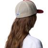 Columbia Unisex-Adult PFG Patch Mesh Ball Cap(Dusty Crimson/Fossil/Redfish Shine)
