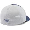 Columbia Unisex-Adult PFG Patch Mesh Ball Cap(Nocturnal/Cool Grey/Big Badge Tuna)
