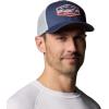 Columbia Unisex-Adult PFG Patch Mesh Ball Cap(Nocturnal/Cool Grey/Big Badge Tuna)