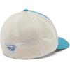 Columbia Unisex-Child Junior Mesh Ball Cap(Canyon Blue/Fossil/Pfg Arch 1995)