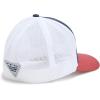 Columbia Unisex-Child Junior Mesh Ball Cap(Nocturnal/Dusty Crimson/Pfg Hooks)
