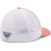 Columbia Unisex-Child Junior Mesh Ball Cap(Salmon/Us Fish Flag)