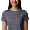Columbia Womens Alpine Chill Zero Short Sleeve TeeT-Shirt(Nocturnal Heather)