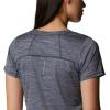 Columbia Womens Alpine Chill Zero Short Sleeve TeeT-Shirt(Nocturnal Heather)