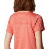 Columbia Womens Alpine Chill Zero Short Sleeve TeeT-Shirt(Red Hibiscus Heather)