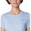 Columbia Womens Alpine Chill Zero Short Sleeve TeeT-Shirt(Whisper Heather)