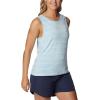 Columbia Women’s Anytime Knit Tank(Spring Blue Stripe)