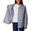 Columbia Womens Camp Henry™ Iii Ls Shirt(Nocturnal Gingham)