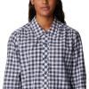 Columbia Womens Camp Henry™ Iii Ls Shirt(Nocturnal Gingham)