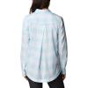Columbia Womens Camp Henry™ Iii Ls Shirt(Spring Blue/Buffalo Check)