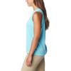Columbia Womens Fork Stream Graphic Tank(Aquamarine/Simply Scripted Three)
