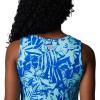 Columbia Womens Freezer Tank Dress(Blue Macaw Palmtropics)