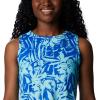 Columbia Womens Freezer Tank Dress(Blue Macaw Palmtropics)
