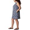 Columbia Womens Freezer Tank Dress(Collegiate Navy Serenoa Tonal)