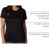 Columbia Womens Hike Graphic Short Sleeve Tee(Black)
