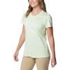 Columbia Womens Hike Graphic Short Sleeve Tee(Key West/Heather)