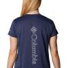Columbia Womens Hike Graphic Short Sleeve Tee(Nocturnal/Vertical Outline Csc Graphic)