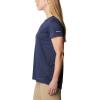 Columbia Womens Hike Graphic Short Sleeve Tee(Nocturnal/Vertical Outline Csc Graphic)