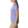 Columbia Womens Hike Graphic Short Sleeve Tee(Purple Lotus)