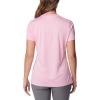 Columbia Womens Hike Graphic Short Sleeve Tee(Wild Rose Heather)