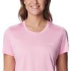 Columbia Womens Hike Graphic Short Sleeve Tee(Wild Rose Heather)