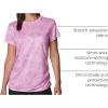 Columbia Womens Leslie Falls Short Sleeve(Cosmos Tigerlines Tonal)
