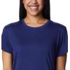 Columbia Womens Leslie Falls Short Sleeve(Dark Sapphire)