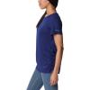 Columbia Womens Leslie Falls Short Sleeve(Dark Sapphire)