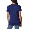 Columbia Womens Leslie Falls Short Sleeve(Dark Sapphire)
