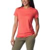 Columbia Womens Leslie Falls Short Sleeve(Juicy)