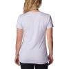 Columbia Womens Leslie Falls Short Sleeve(Purple Tint)