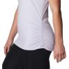 Columbia Womens Leslie Falls Short Sleeve(Purple Tint)