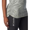 Columbia Womens Leslie Falls Short Sleeve(Safari Tigerlines Tonal)